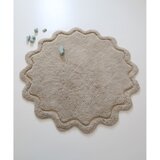 Nattiot Bež periv/ručno rađen pamučan okrugao tepih ø 110 cm Sweet April Lin – | shoptok.hr