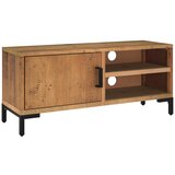 TV ormarić smeđi 90 x 30 x 40 cm od masivne borovine | Eponuda.com