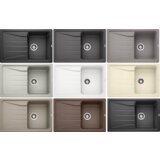 Blanco sudoper SONA 45 S SILGRANIT CRNA, bez dalj. upr. | shoptok.hr