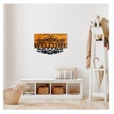 Atelier Del Sofa zidna dekoracija Welcome, 58x36x3 cm, Crna | Eponuda.com