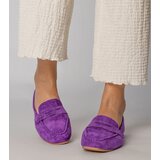 Gemre Purple elegant eco-suede loafers Palmarina | shoptok.hr