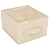 Ormarić za pohranu sa 6 ladica 55 x 29 x 55 cm krem čelični | shoptok.hr
