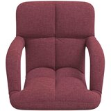 Podesivi podni naslonjač Vinska crvena 58 x 62 x 58 cm Tkanina | shoptok.hr