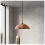  Ondaluce - Visilica na sajli RUSTIC 1xE27/15W/230V prečnik 50 cm beton/braon | Eponuda.com