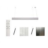  LED luster na sajli LED/55W/230V 3000/4000/6500K 120 cm bela | Eponuda.com