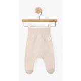 Just kiddin baby otroške dolge hlače s stopali bear beige Cene