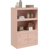  Komoda ružičasti 67 x 39 x 107 cm čelična | shoptok.hr