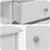  Set toaletnog stolića FAUSKE 2 kom. Bijela 76 x 50 x 103,5 cm | shoptok.hr