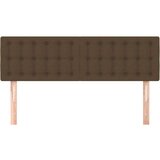  Uzglavlja 2 kom tamnosmeđa 72 x 5 x 78/88 cm od tkanine | shoptok.hr