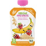 Freche Freunde Sadno-žitni pire v vrečki - banana in jagoda z ovsom in kvinojo - 100 g Cene