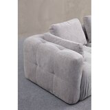 Atelier Del Sofa amaris 3 seater with pouffe light grey ugradna sofa Cene