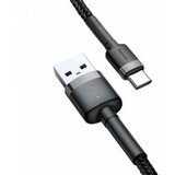 Baseus podatkovni kabel Catklf-UG1 Quick Charge Type C 2A 3m - črn | Shoptok.si