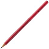 Faber-Castell grafitna olovka Grip 2001 517021 (Crvena) Bez gumice B Crvena 12 | ePonuda.com