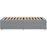  Okvir za krevet bez madraca svjetlosivi 80x200 cm od tkanine | shoptok.hr