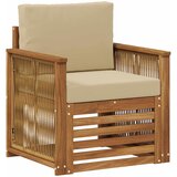  Srednja sofa za van Prirodna | shoptok.hr