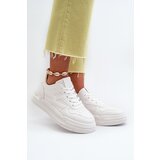 Boto Women's Platform Sneakers in White Faux Leather Lynnette | Shoptok.si