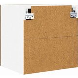 vidaXL viseći ormarić s policom riga 2 pcs umjetnički hrast i bijela | shoptok.hr