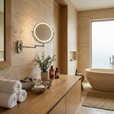 REA Bath Stensko ogledalo LED Glow Chrome | Shoptok.si