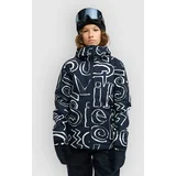 Mission Printed Kids Jacket kids spiral print black