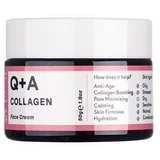 Q+A collagen krema za učvršćivanje kože s kolagenom 50 g za žene