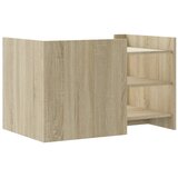  Stolić za kavu boja hrasta 80 x 50 x 50 cm konstruirano drvo | shoptok.hr