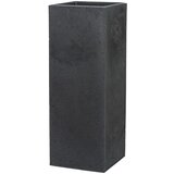 Scheurich Cvetlično korito C-Cube High - Stony Black - V 70 | Shoptok.si