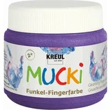 Kreul Mucki svetleče prstne barve - čarobna vijolična