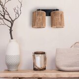 Toolight Zidni svijećnjak APP1824-2W NATURE BLACK | shoptok.hr