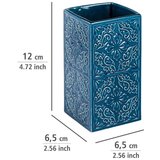 Wenko Tamno plavi keramički set pribora za kupaonicu Cordoba – | shoptok.hr