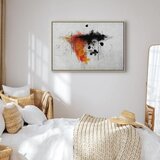  Slika - Expression of Red (1 Part) Wide 120x80 U prirodnom drvenom okviru | shoptok.hr