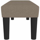  Klupa smeđesivi 100x30x30 cm od tkanine | shoptok.hr