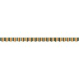 vidaXL Nadstrešnica Valance za 4 m okvir zelena i žuta 3.8x0.2 m | shoptok.hr
