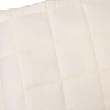  Teška deka svijetla krem 138x200 cm 10 kg od tkanine | shoptok.hr