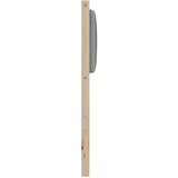 vidaXL Vzglavje Drugo Rjava 200 cm Trdna borovina | Shoptok.si