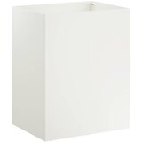  Vrtna saksija Bijela 40 x 30 x 50 cm Čelična vrata | shoptok.hr