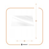  Prozirna podloga za pod 100 cm x 140 cm x 0,5 mm | shoptok.hr