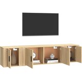  3-dijelni set TV ormarića boja hrasta sonome konstruirano drvo Smeđa | shoptok.hr