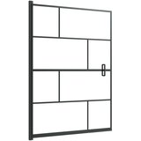 Pregrada za tuš ESG 100 x 140 cm crna | shoptok.hr