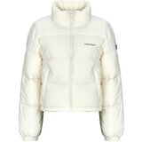 Guess GJ CROPPED PUFFER Bež Cijene