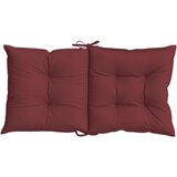  Jastuci za stolice 6 kom prošarano boja vina 100x50x7cm tkanina | shoptok.hr