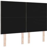 vidaXL Naslon za glavu s dijamantnim blokovima dizajna u smeđesivoj boji 140 cm tkanine | shoptok.hr