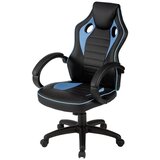Mömax Pisarniški Stol Speedy, Črna, Modra | Shoptok.si