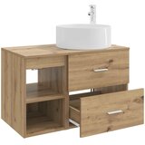  Set namještaja za kupaonicu 2 kom. Hrast artisan | shoptok.hr