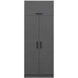 Hanah home Ormar Kale 90x235x52cm Antracit | Eponuda.ba
