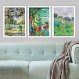 Wallity Set uramljenih slika 3BC_UN895095, 3 Dela | ePonuda.com