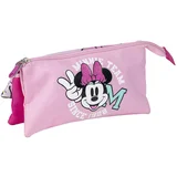 Minnie PENCIL CASE 3 COMPARTMENTS