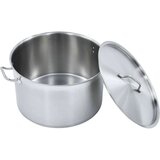vidaXL kuhinjski lonac 58 L 50 x 30 cm od nehrđajućeg čelika | shoptok.hr