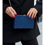 Gemre Navy blue "satchel" bag with chain Dratche | shoptok.hr