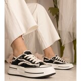 Gemre Black women's high-soled sneakers Kallara | Shoptok.si