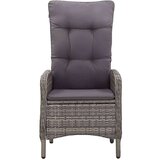  11-dijelni vrtni blagovaonski set od poliratana sivi | shoptok.hr